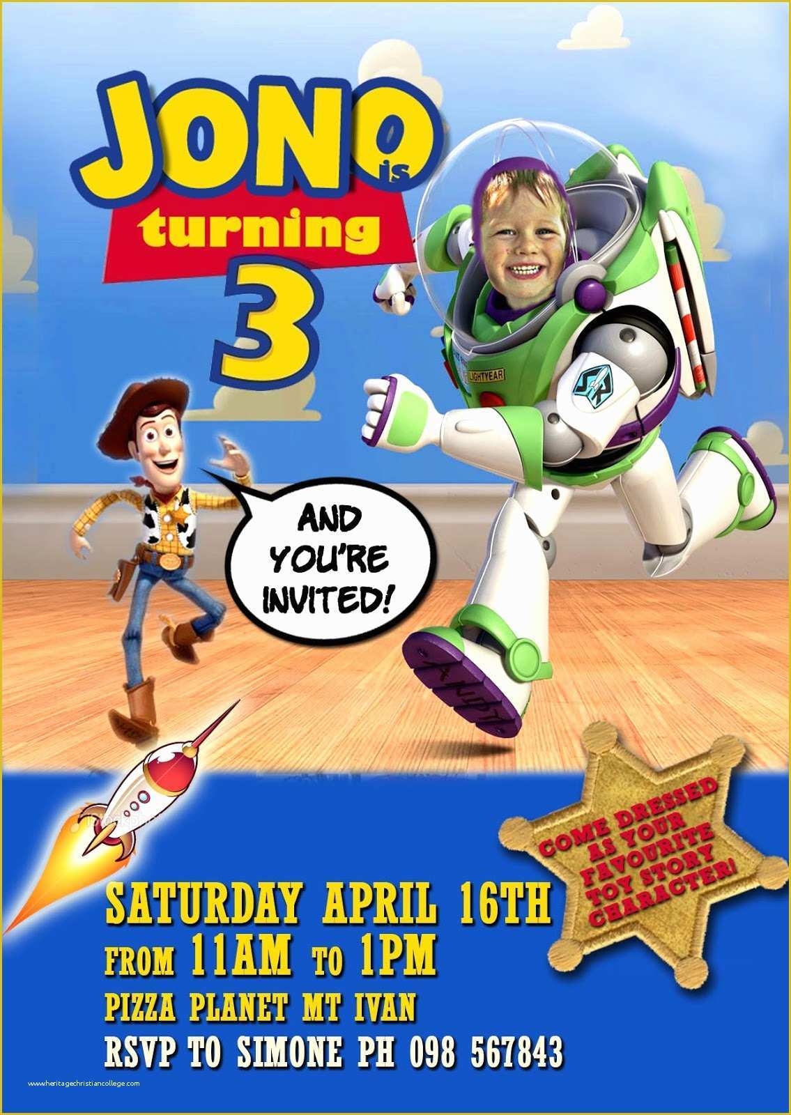 Toy Story Invitation Template Free Download Of Free Kids Party 