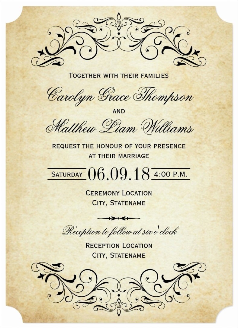 Unique Wedding Invitation Wording Templates Unique Wedding With Sample 