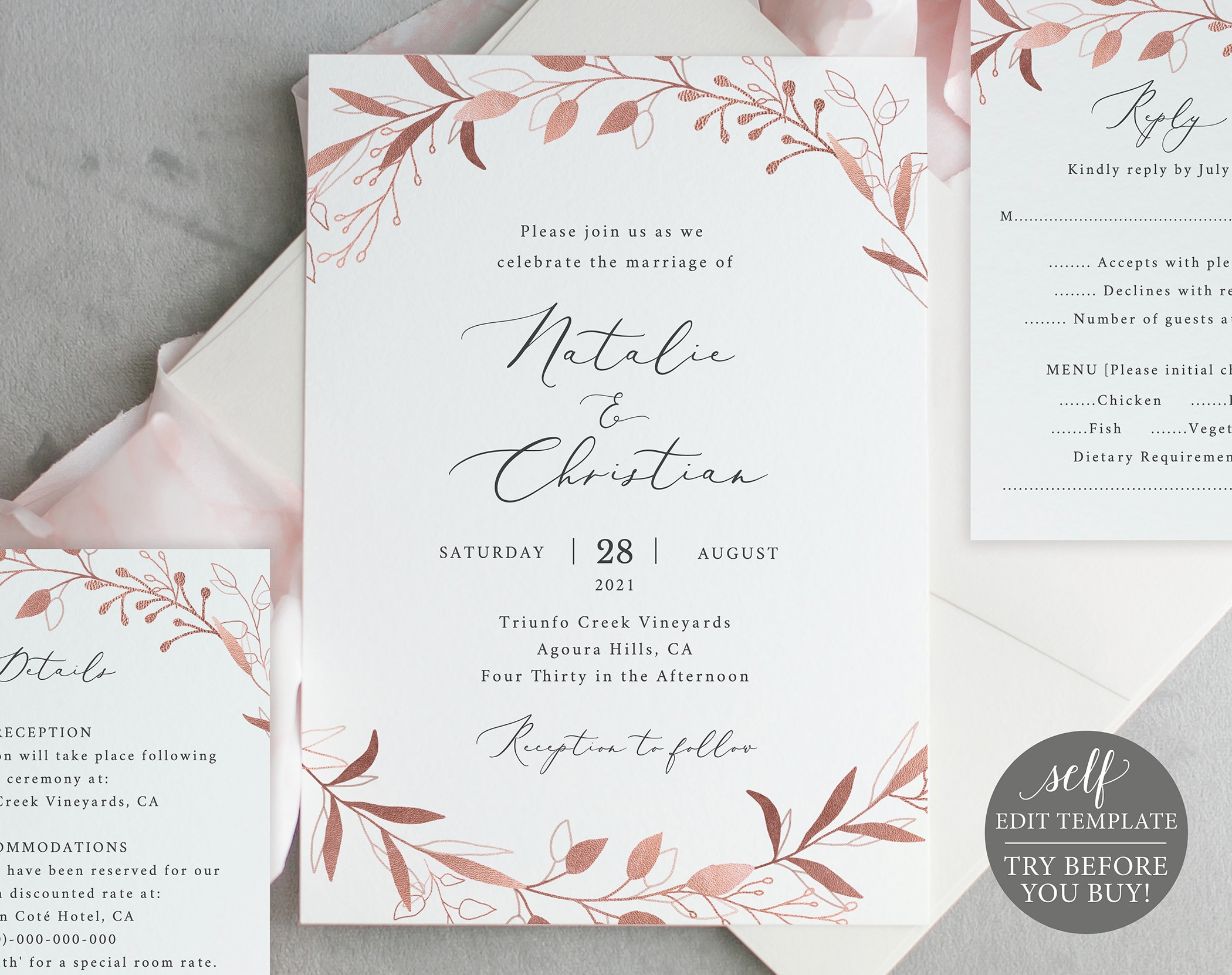 Wedding Invitation Free Downloadable Templates Partnersraf