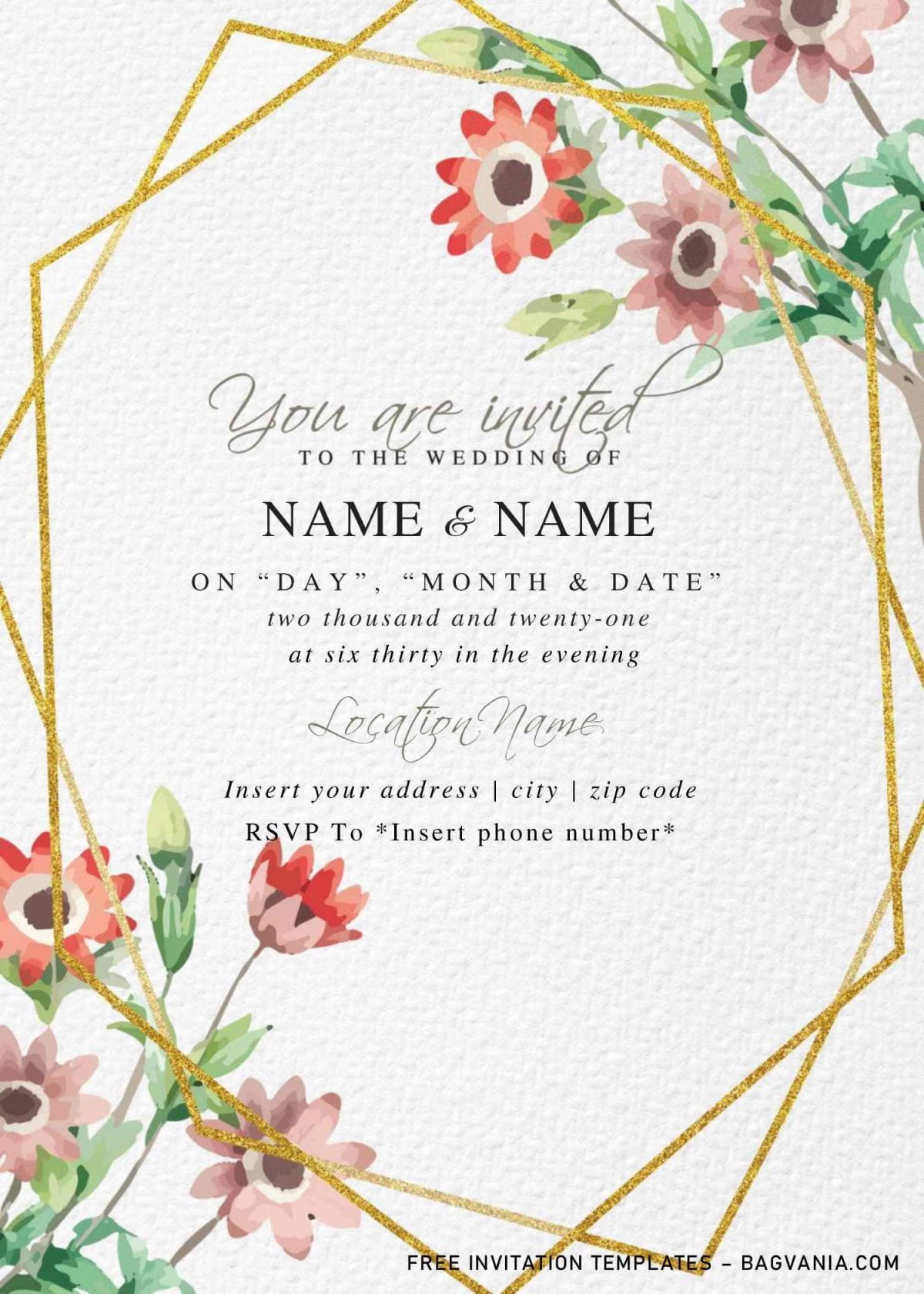 Wedding Invitation Templates Free Download