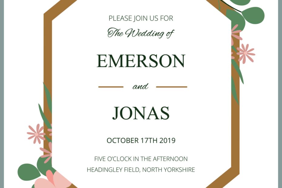 Wedding Invitations Printable Templates Printable Online