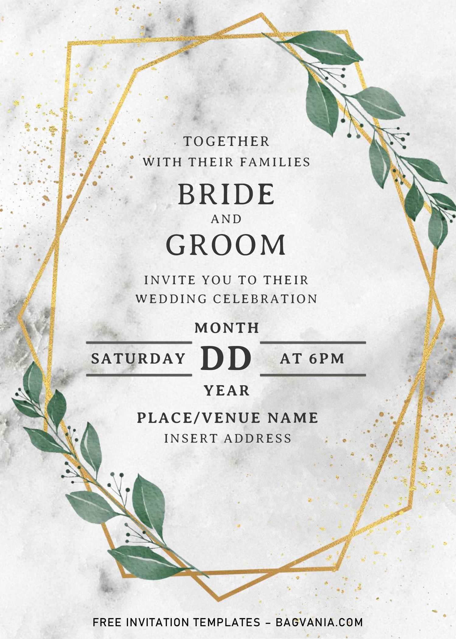 Wedding Invites Templates Free Printable