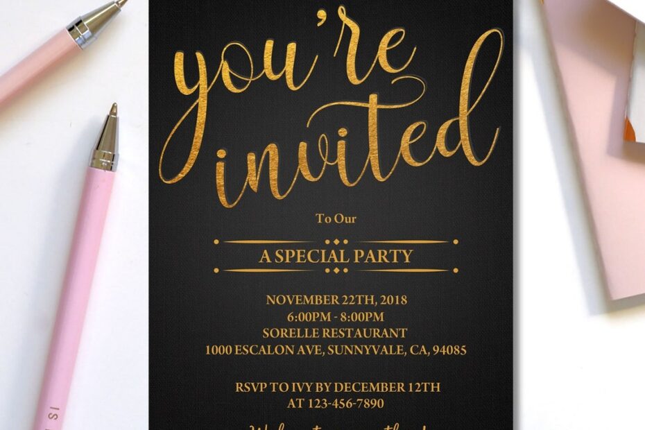 You 39 re Invited Template You 39 re Invited Digital Graduation Invitation