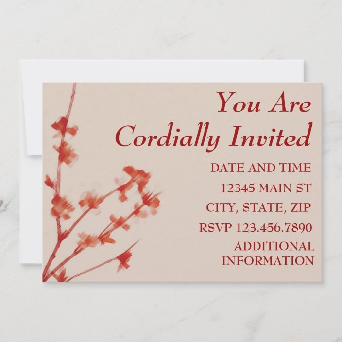 YOU ARE CORDIALLY INVITED INVITATION Zazzle ca