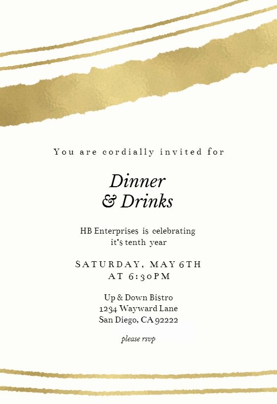 You Are Cordially Invited Template